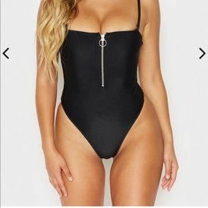 Black one piece